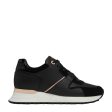 Miss Mallet Almorah Black Rose Gold Trainers Online