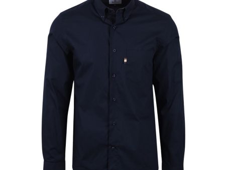 Aquascutum Active Tailor Navy Shirt For Discount