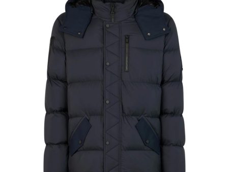 Moose Knuckle Everest 3Q Navy Puffer Jacket on Sale