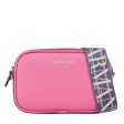 Emporio Armani Logo Pink Camera Crossbody Bag Sale