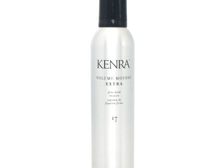 Kenra Volume Mousse Extra 17 Firm Hold Mousse 8 oz Hot on Sale