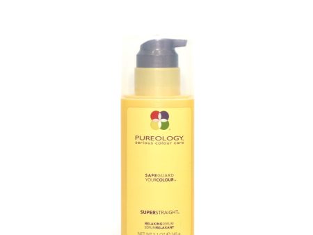 PUREOLOGY Safe Gard Your Colour Super Straight Relaxing Serum 5.1 oz Discount