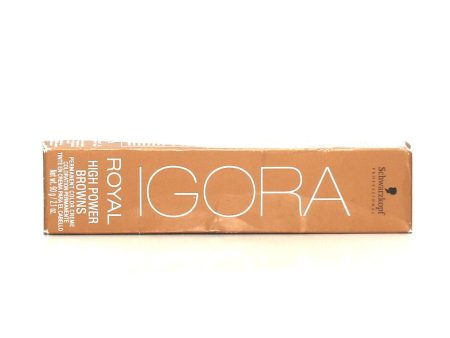 SCHWARZKOPF Igora Royal High Power Browns Permanent Color Creme 2.1 oz Fashion