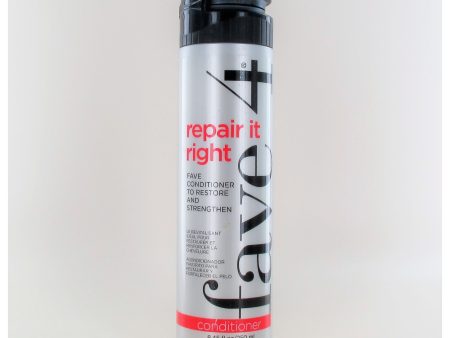 FAVE 4 Repair It Right Conditioner To Restore And Strengthen 8.45 oz Online Sale