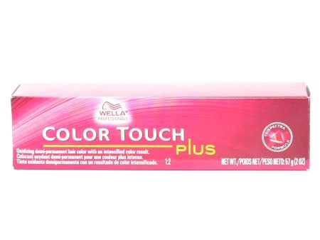 Wella Color Touch Plus Oxidizing Demi-Permanent Hair Color 2 oz Online