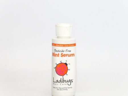 LADIBUGS Hair Care Pesticide Free Mint Serum 4 oz Cheap