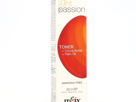 Itely Light Passion Ammonia Free Toner +Cocoa Butter + Palm Oil 2.05 oz For Cheap