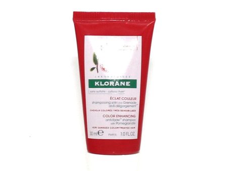 KLORANE Color Enhancing Anti-Fade Shampoo with Pomegranate 1.0 oz For Sale