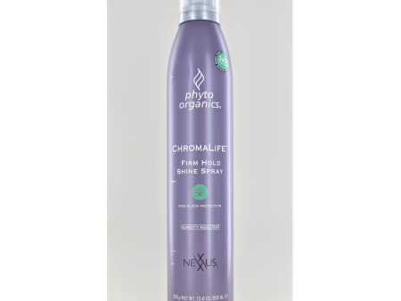 Nexxus Phyto Organics Chromalife Firm Hold Shine Spray 10.6 oz Cheap