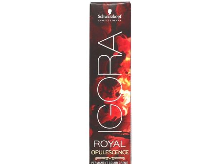 SCHWARZKOPF Igora Royal Opulescence Permanent Color Creme 2.1 oz For Discount