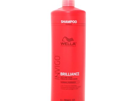 Wella Invigo Brilliance Lime Caviar Normal Hair Color Protecting Shampoo 33.8 oz For Cheap