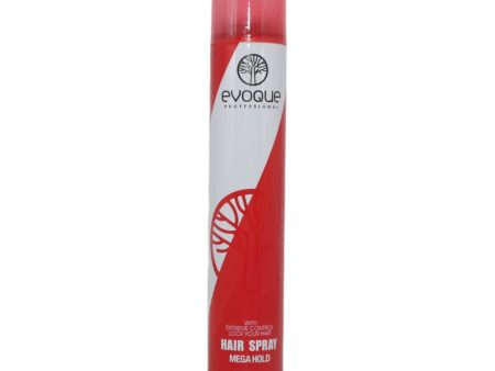 Evoque Hair Spray Mega Hold 13.5 oz For Discount