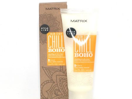 MATRIX Style Link Air Dry CHILL Boho Hold 1 Smoothing Air Dry Cream 3.4 oz Cheap