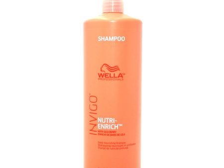 Wella Invingo Nutri-Enrich Deep Nourishing Shampoo 33.8 oz Supply