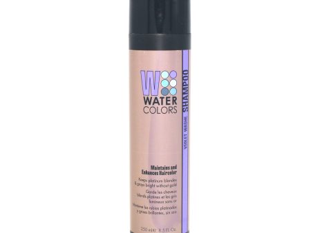 Tressa Water Colors Violet Washe Shampoo 8.5 oz Supply