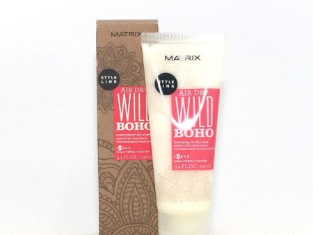 MATRIX Style Link Air Dry Wild Boho Hold 2 Texturizing Air Dry Cream 3.4 oz Sale