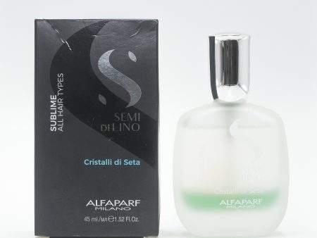 Alfaparf Semi Dilino Sublime Water All HairTypes Cristalli Di Seta 1.52 oz Sale