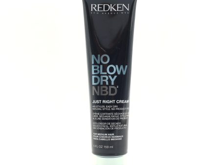 REDKEN No Blow Dry NBD Just Right Cream 5 oz Fashion